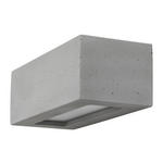 WANDLEUCHTE 31/13,5/10 cm   - Grau, Trend, Keramik (31/13,5/10cm) - Dieter Knoll