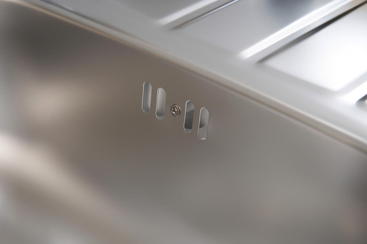 SPÜLE 1720DALLAS86X50  - Edelstahlfarben, Trend, Metall (86/17,5/50cm) - Respekta