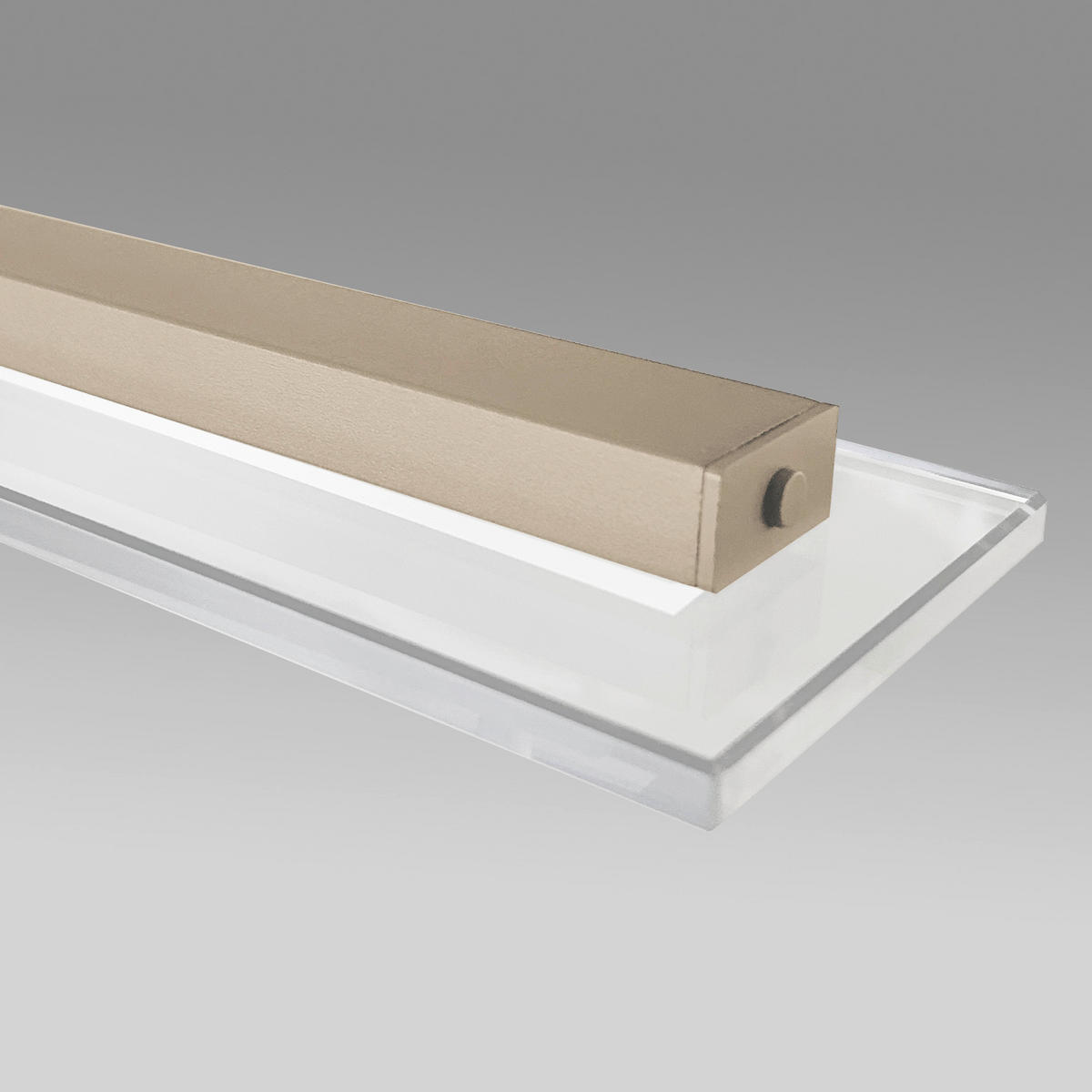 LED-HÄNGELEUCHTE Torvi 115/9/180 cm   - Sandfarben, Design, Glas/Metall (115/9/180cm)