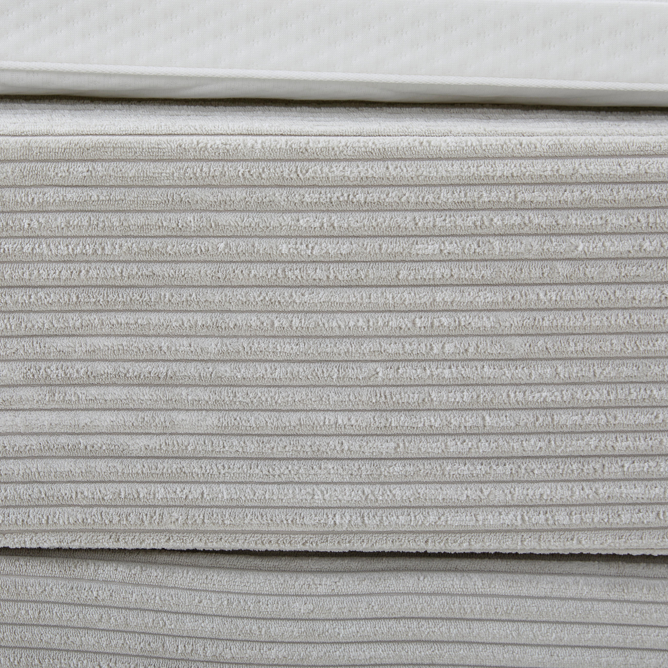 Thumbnail - Boxxx Boxspringbett, Hellgrau, Textil, Birke, massiv, H4, 7-Zonen, Höhe ca. 19 cm, 180x200 cm, Topper durchgehend, in ve...