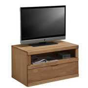 TV-ELEMENT 90/50/50,6 cm - Eichefarben, KONVENTIONELL, Holz (90/50/50,6cm) - Cantus