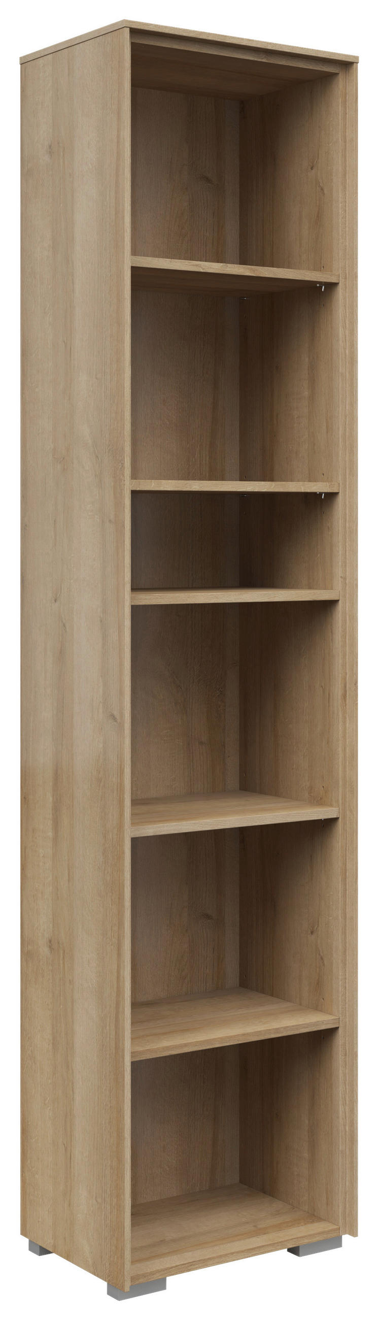 AKTENREGAL Eichefarben  - Eichefarben, KONVENTIONELL, Holzwerkstoff (43/199/37cm) - Voleo