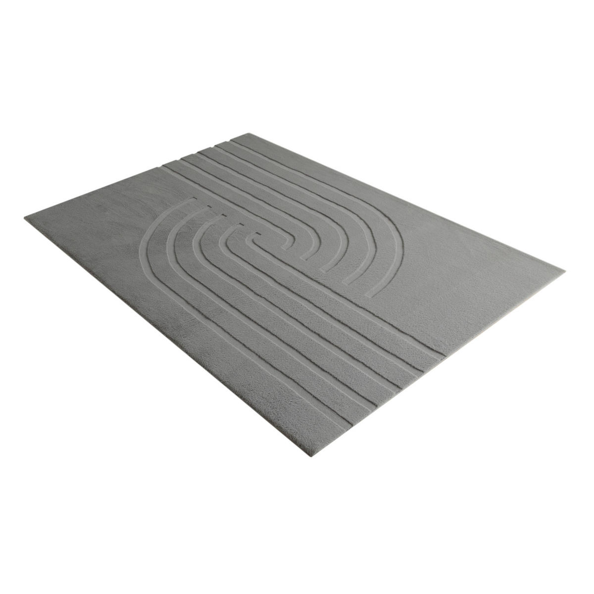 FLACHWEBETEPPICH 160/230 cm Grau  - Grau, Basics, Textil (160/230cm) - Kayoom