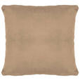 ZIERKISSEN  40/40 cm   - Taupe, Basics, Textil (40/40cm) - Novel