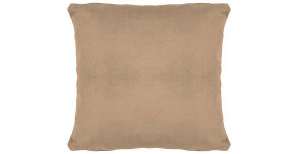 ZIERKISSEN  40/40 cm   - Taupe, Basics, Textil (40/40cm) - Novel