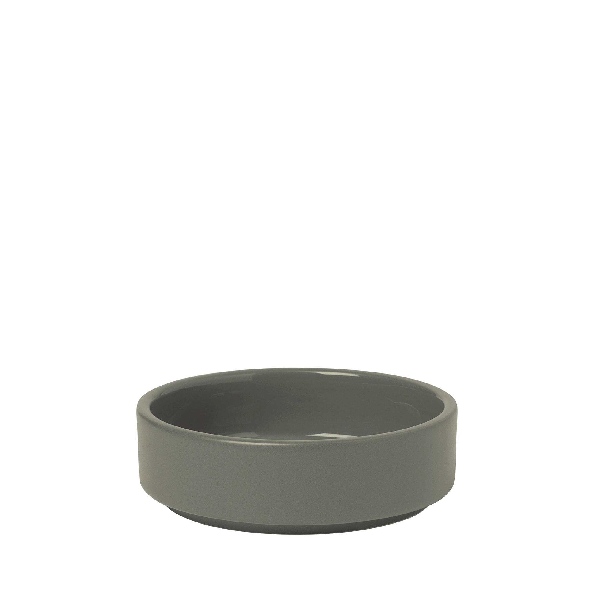 SCHALE Keramik - Dunkelgrau, Design, Keramik (10/3cm) - Blomus