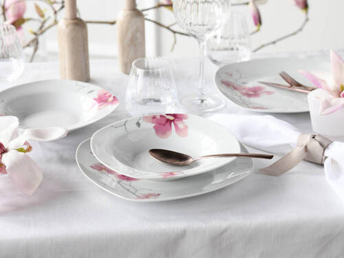 JÍDELNÍ SOUPRAVA, porcelán - bílá, Trend, keramika - Creatable
