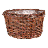 KVETINÁČ prírodné materiály, 32/32/25 cm - prírodná farba, Basics, prírodné materiály (32/32/25cm)