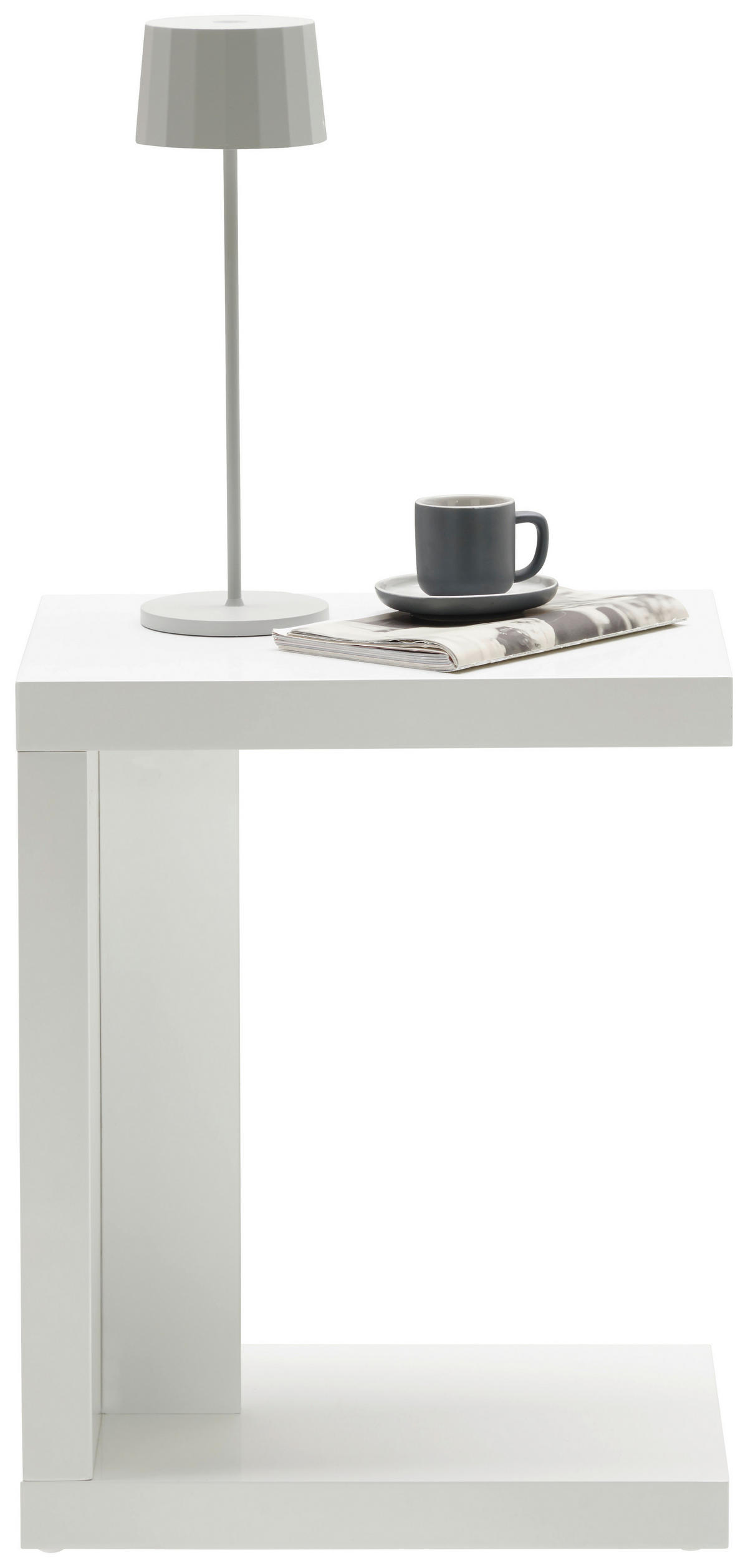 BEISTELLTISCH 40/30/50 cm Weiß rechteckig  - Weiß, Design, Holzwerkstoff (40/30/50cm) - Xora