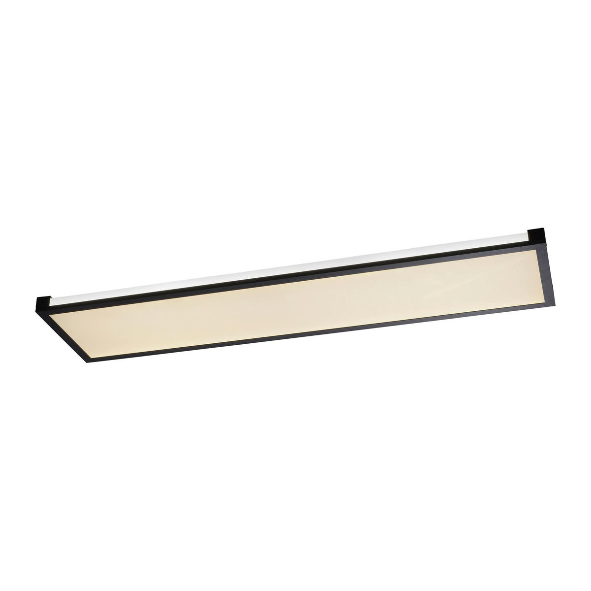 LED-PANEEL 100/25/7,1 cm  - Schwarz, Design, Kunststoff/Metall (100/25/7,1cm)