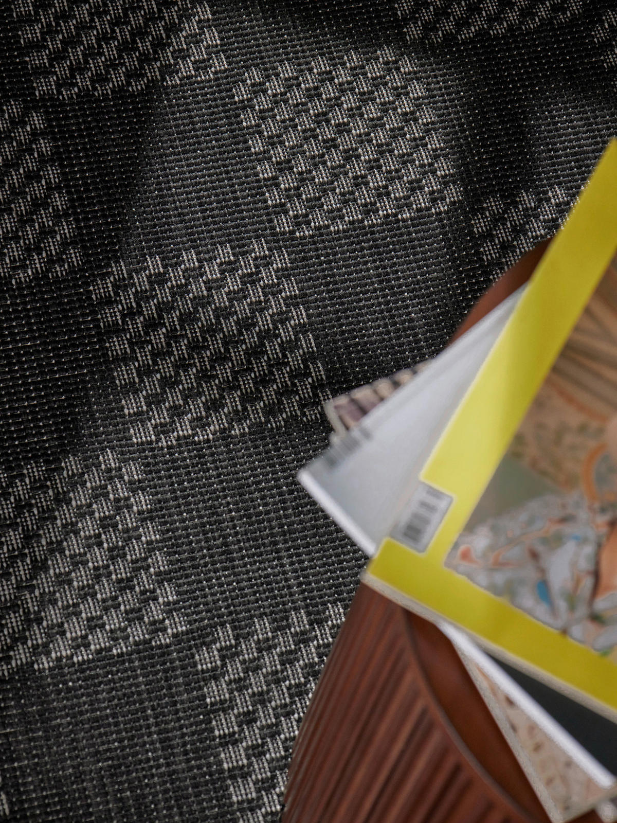 FLACHWEBETEPPICH 120/170 cm Haringey Schwarz, Weiß rechteckig  - Schwarz/Weiß, Basics, Kunststoff (120/170cm)