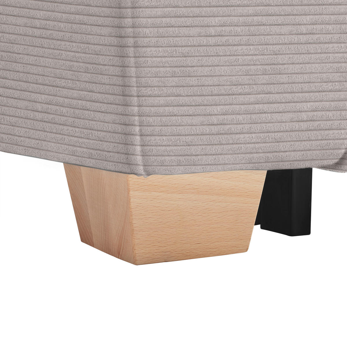 HÖRNSOFFA i taupe  - taupe, Modern, trämaterial/trä (255/185cm) - MID.YOU