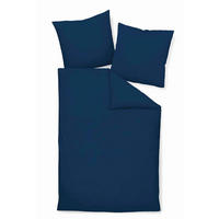 BETTWÄSCHE Seersucker 155/200 cm  - Blau, Basics, Textil (155/200cm) - Janine