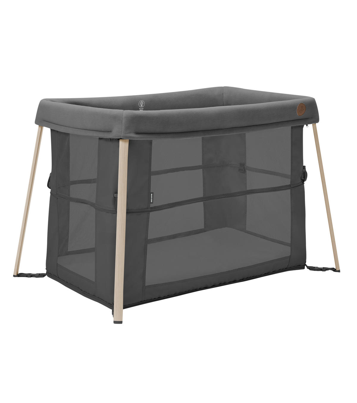 PRENOSIVI KREVETAC   68/69/115 cm    - tamnosiva, Osnovno, metal/plastika (68/69/115cm) - Maxi-Cosi