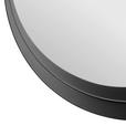 WANDSPIEGEL Schwarz  - Schwarz, Trend, Glas/Metall (40/40/8cm) - Landscape