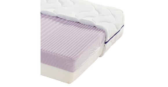 Komfortschaummatratze Ergo Duo 90x200cm H2 - Weiß, Textil (90/200cm) - Primatex