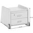 ROLLCONTAINER Ahornfarben, Silberfarben - Silberfarben/Ahornfarben, Design, Kunststoff/Metall (45,3/40,4/57,8cm) - PAIDI