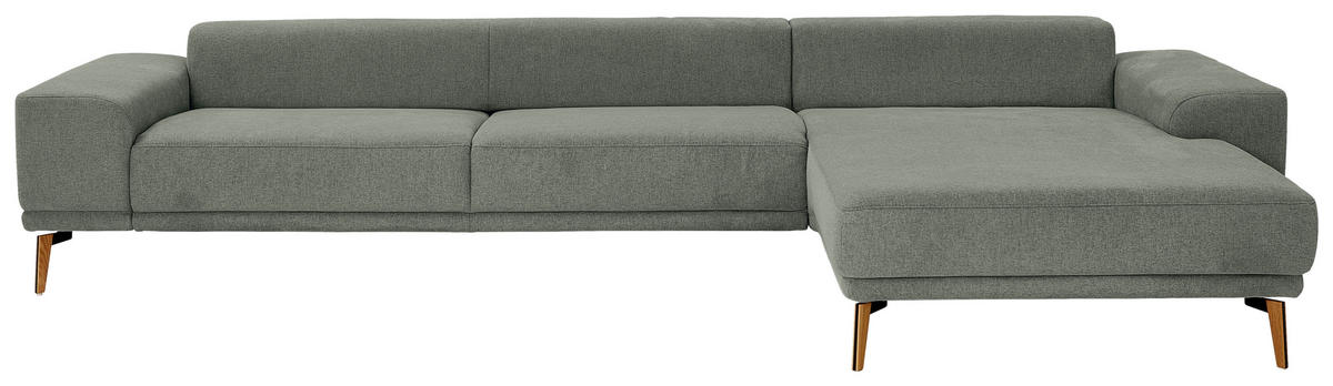 HÖRNSOFFA i flatväv mörkgrön  - skogsek/mörkgrön, Design, metall/trä (334/193cm) - Beldomo Comfort
