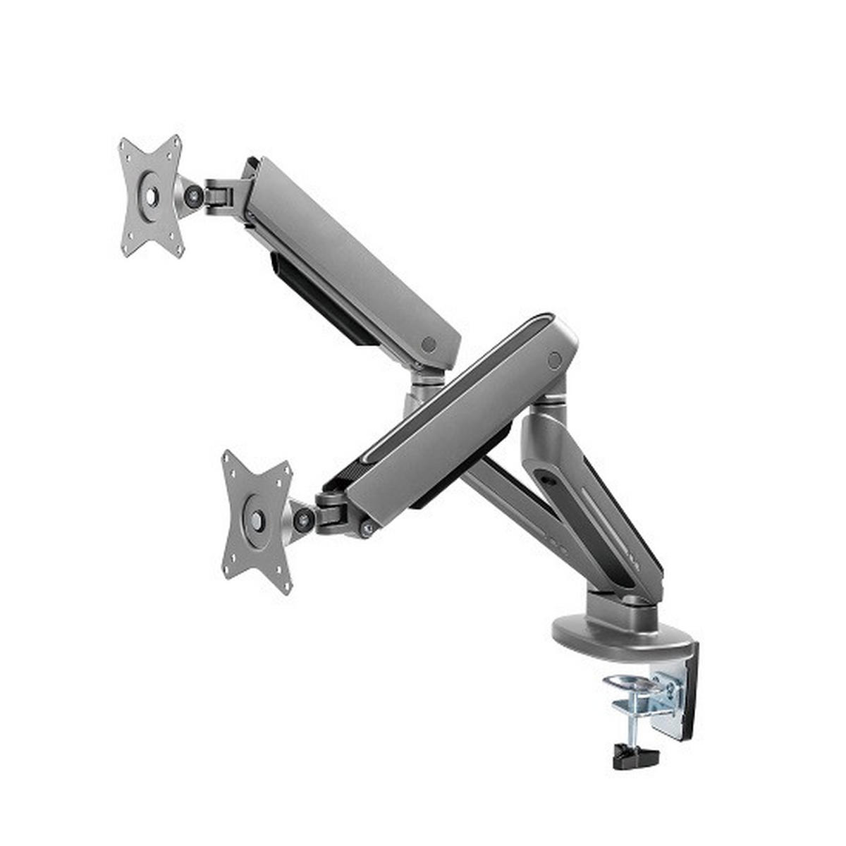 MONITOR-HALTERUNG Metall, Kunststoff Dunkelgrau  - Dunkelgrau, Design, Kunststoff/Metall (105/62,2/15,2cm) - Boxxx