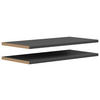 EINLEGEBODENSET 76,9/2,2/36 cm   - Graphitfarben, MODERN, Holzwerkstoff (76,9/2,2/36cm) - Carryhome