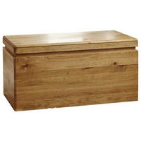 TRUHE in Holz 80/40/40 cm  - Eichefarben, Design, Holz (80/40/40cm) - Livetastic