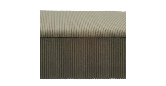 HOCKERBANK in Metall, Textil Schwarz, Dunkelgrün - Dunkelgrün/Schwarz, MODERN, Textil/Metall (100/45/35cm) - Novel
