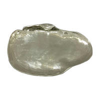 DEKORATIONSBRICKA   36,5/25/3 cm   - nickelfärgad, Trend, metall (36,5/25/3cm) - Ambia Home