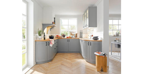 EINBAUKÜCHE   - Grün, LIFESTYLE, Holzwerkstoff - Novel