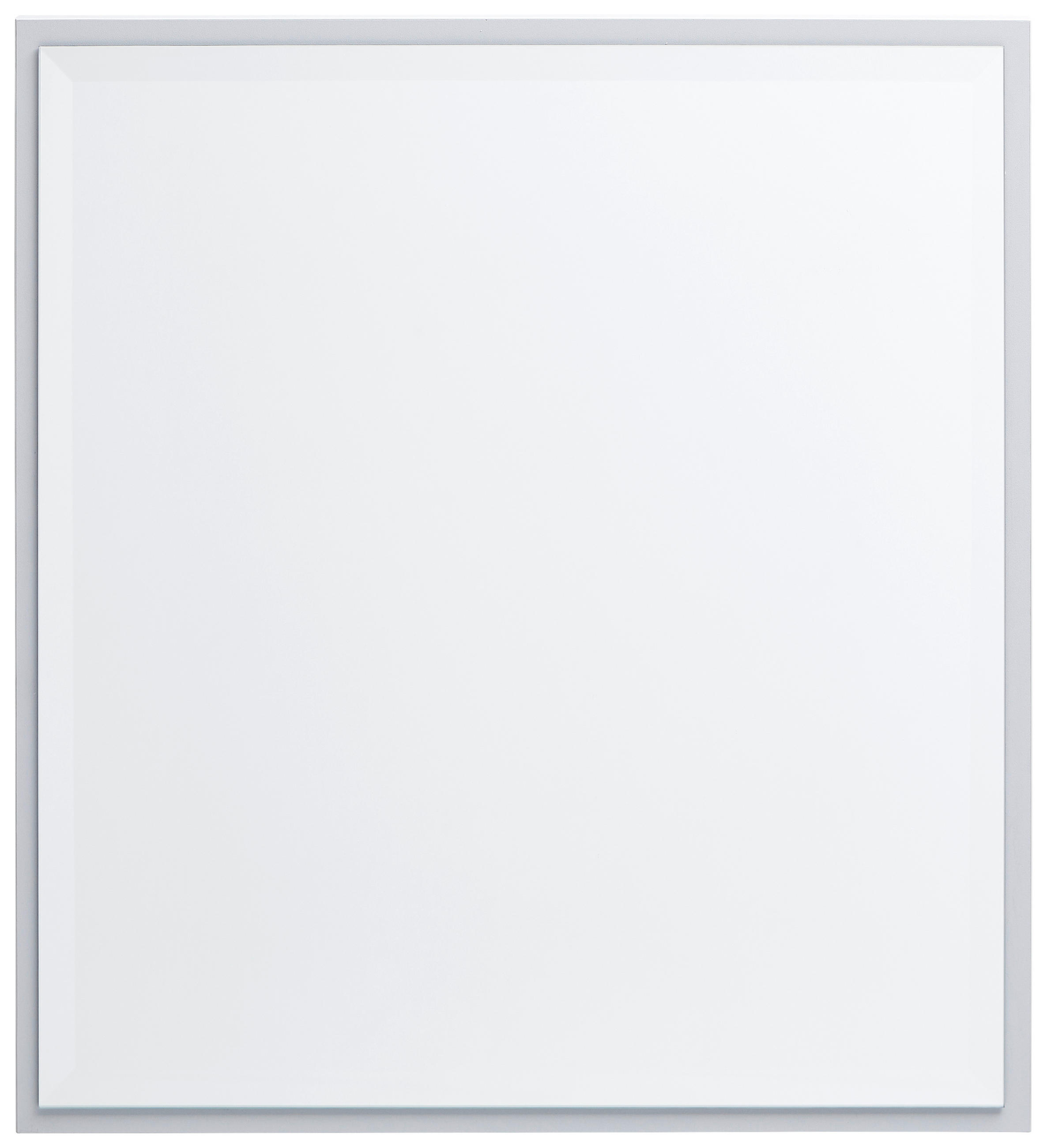 WANDSPIEGEL 63/65/2 cm    in rechteckig  - Grau, MODERN, Glas/Kunststoff (63/65/2cm) - Hom`in