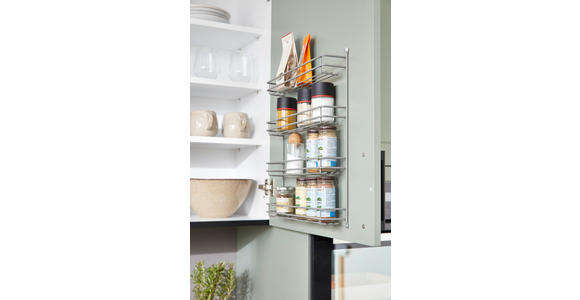 EINBAUKÜCHE   - Grün, LIFESTYLE, Holzwerkstoff - Novel