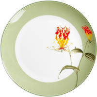 DESERTNI TANJIR  keramika  porcelan  - zelena/bela, Osnovno, keramika (20,5/20,5/2cm) - Ritzenhoff Breker