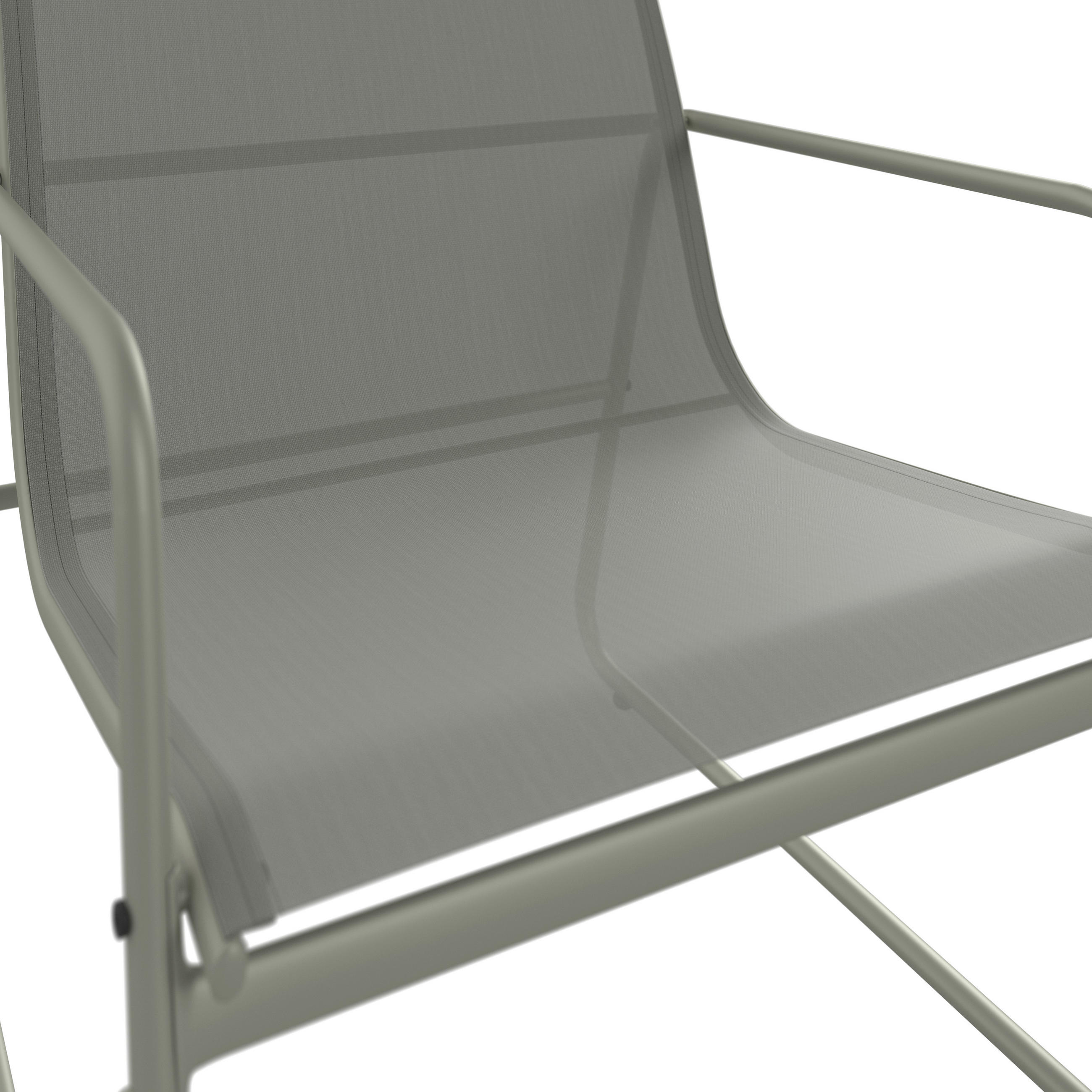 BAŠTENSKI SET 4 dela  - tamnosiva, Moderno, staklo/metal (113/73/74cm) - Xora
