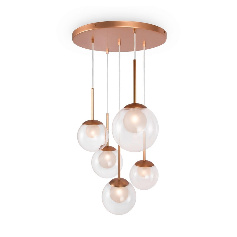 PENDELLEUCHTE 45/64,1 cm   - Goldfarben, MODERN, Metall (45/64,1cm) - MAYTONI