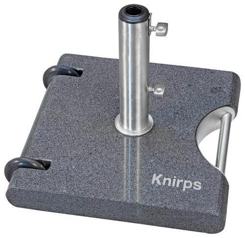 SONNENSCHIRMSTÄNDER - Anthrazit, Basics, Stein/Metall (48/7/48cm) - Doppler