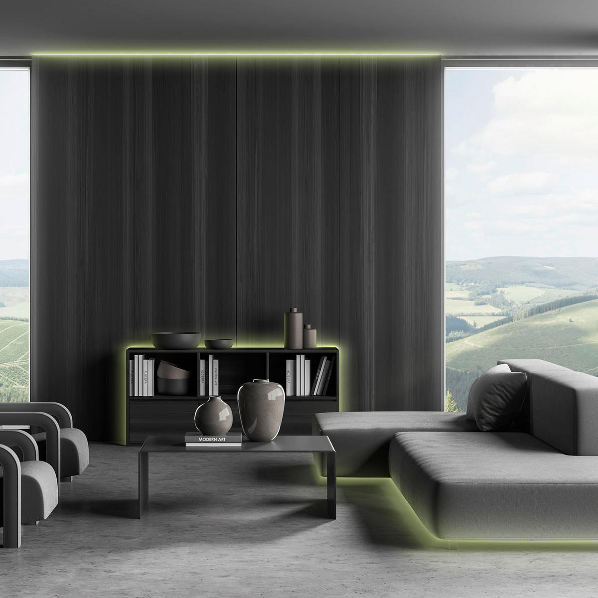 LED-STRIP   - Weiß, Design, Kunststoff (1/500cm)