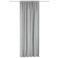 HOTOVÝ ZÁVĚS, 140/245 cm - barvy stříbra, Konvenční, textil (140/245cm) - Dieter Knoll