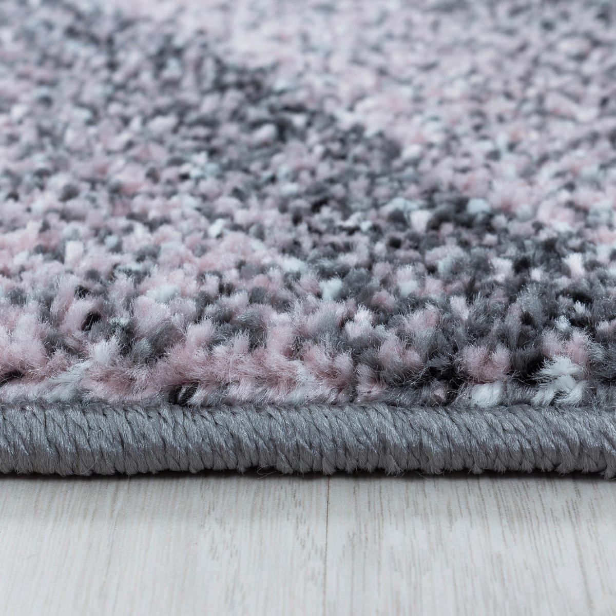 VÄVD MATTA 80/150 cm Ottawa 4206 pink  - pink, Design, textil (80/150cm)