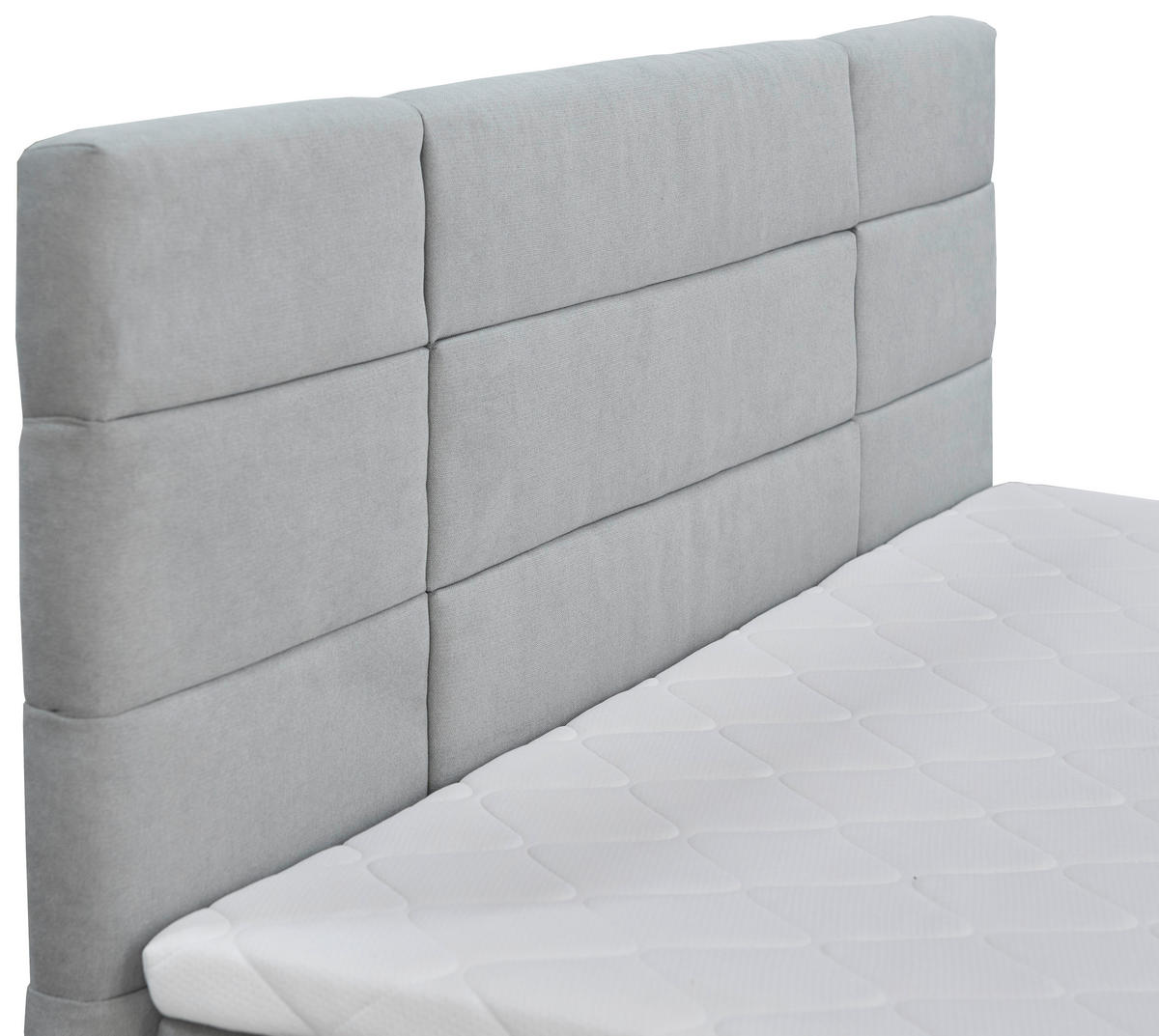 BOXBETT 140/200 cm  in Grau  - Schwarz/Kieferfarben, KONVENTIONELL, Holz/Kunststoff (140/200cm) - Boxxx