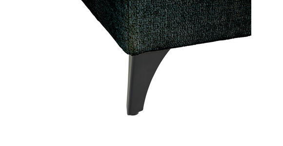 WOHNLANDSCHAFT Grau Chenille  - Schwarz/Grau, KONVENTIONELL, Textil/Metall (160/340/188cm) - Xora