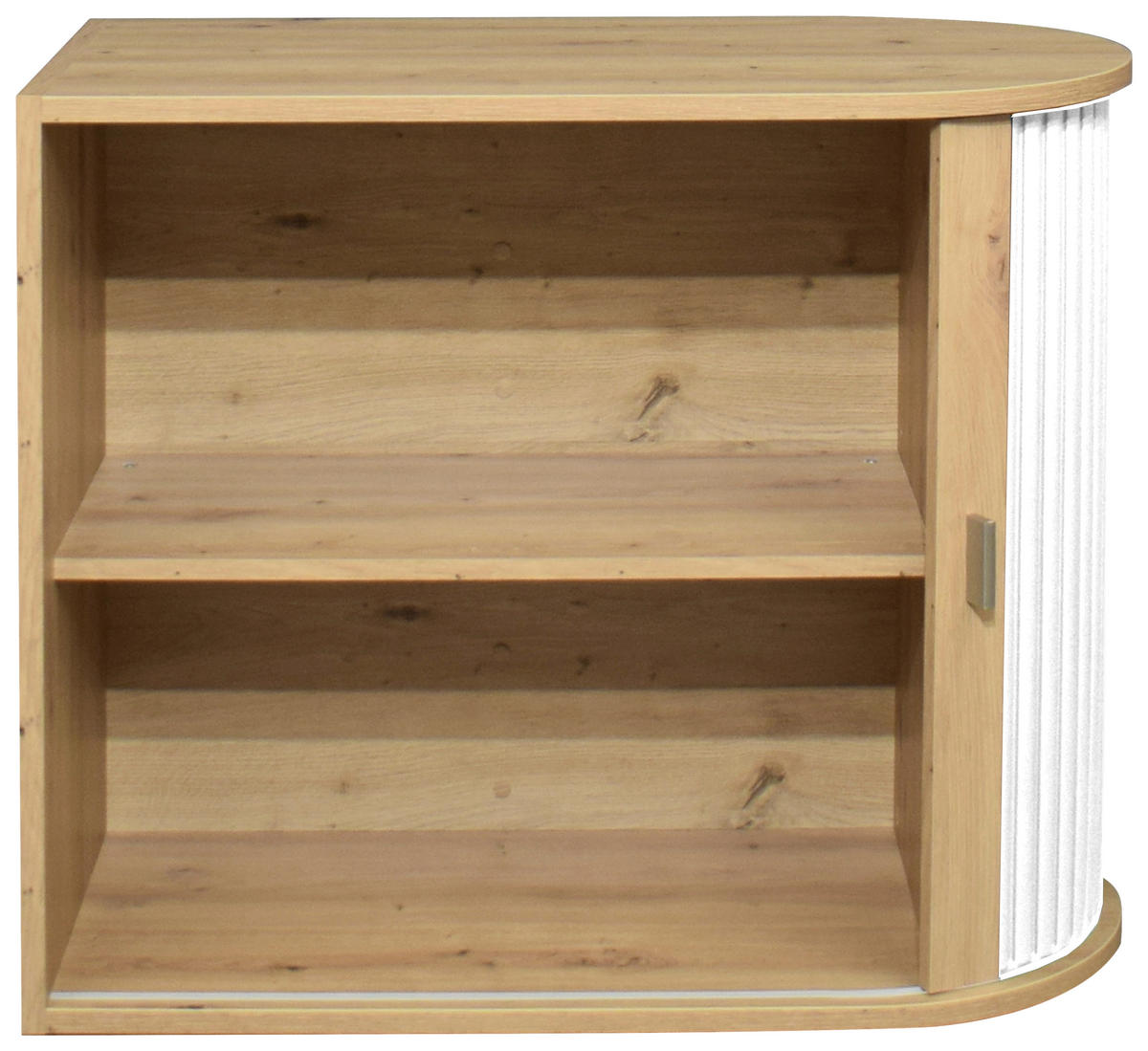 AKTENSCHRANK Weiß, Eiche Artisan  - Eiche Artisan/Weiß, MODERN, Holzwerkstoff/Kunststoff (69/85/44cm) - Livetastic