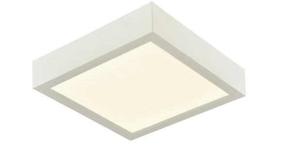 LED-DECKENLEUCHTE 30/30/3,6 cm   - Weiß, KONVENTIONELL, Kunststoff (30/30/3,6cm) - Boxxx