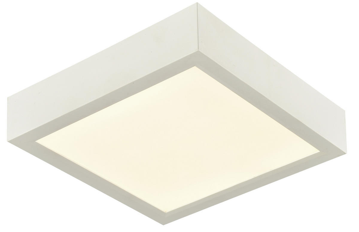 LED-DECKENLEUCHTE 20 W    30/30/3,6 cm  - Weiss, Konventionell, Kunststoff (30/30/3,6cm) - Boxxx