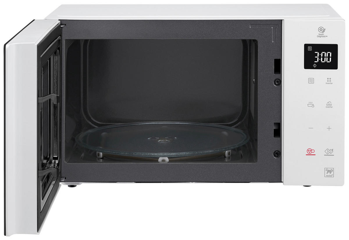 MIKROWELLE MS23NECBW  - Schwarz/Weiß, Trend, Glas/Kunststoff (47,6/27,2/34,6cm) - LG