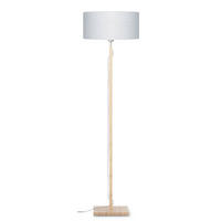 STEHLEUCHTE GOOD&MOJO 47/167 cm Skandinavisch  - Hellgrau/Naturfarben, Trend (47/167cm) - Good & Mojo