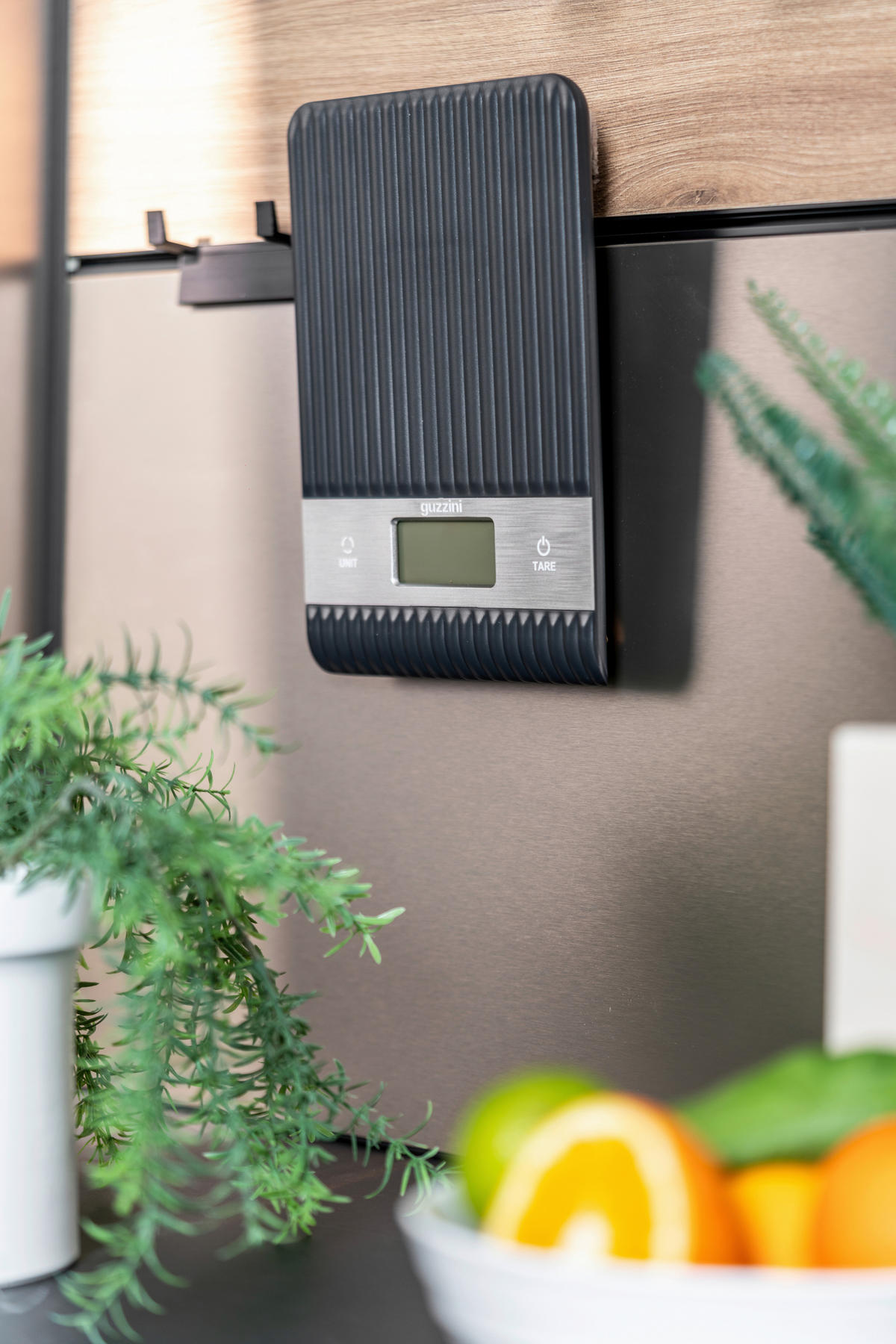 ELEKTRISCHE KÜCHENWAAGE - Anthrazit, Basics, Kunststoff (5kg) - GUZZINI