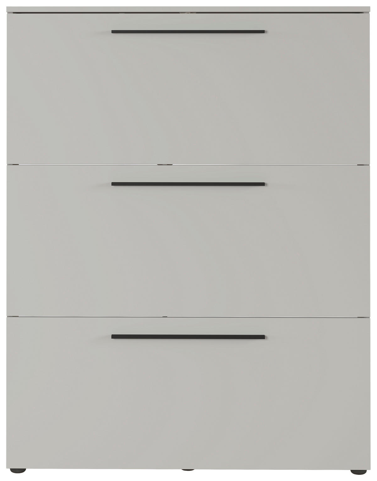 SCHUHKIPPER  in 100/129/19 cm  - Kaschmir/Schwarz, Basics, Holzwerkstoff/Kunststoff (100/129/19cm)