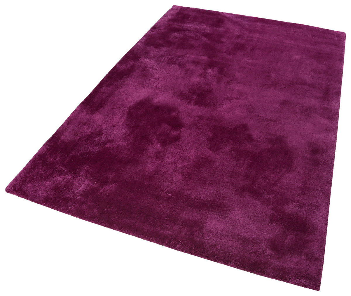 HOCHFLORTEPPICH 160/230 cm Relaxx Violett, Weinrot  - Violett/Weinrot, Basics, Textil (160/230cm) - Esprit
