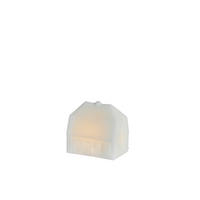 LED-KERZE  - Weiß, Basics, Naturmaterialien (11,5/12/7,5cm)