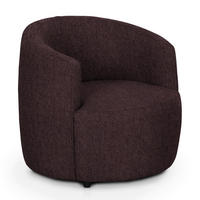 COCKTAILSESSEL - Schwarz/Braun, Design, Kunststoff/Textil (81/74/81cm) - Livetastic