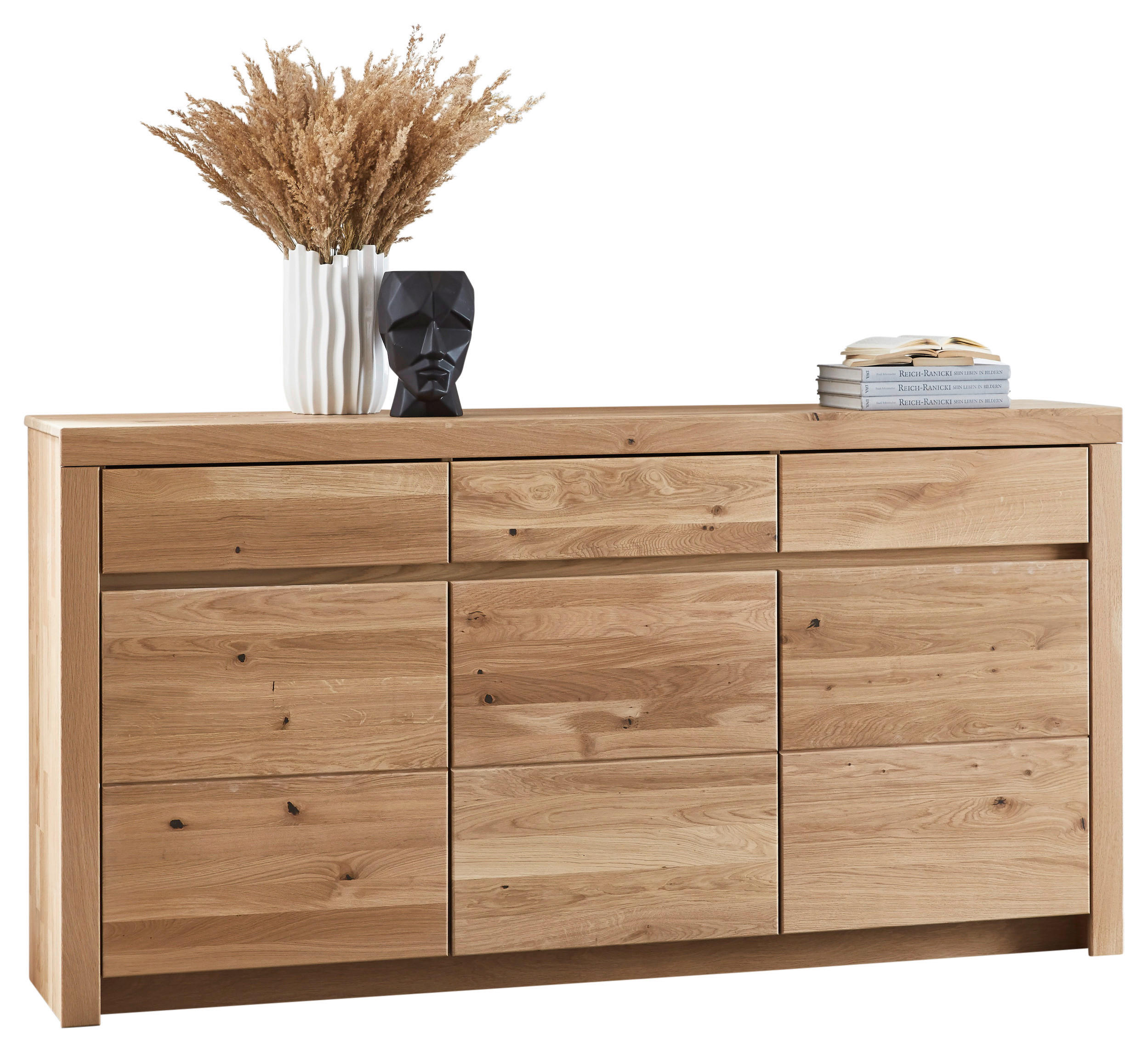 SIDEBOARD Wildeiche  190,1/98,6/42,1 cm  - Wildeiche, Design, Holz/Holzwerkstoff (190,1/98,6/42,1cm) - Valdera